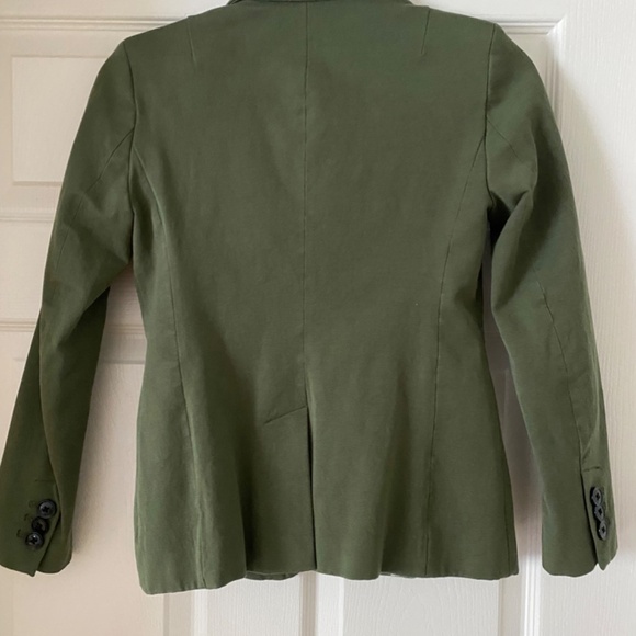Banana Republic Olive Green Blazer - Picture 5 of 6